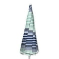 thumbnail image 2 of Caribbean Joe 6ft Beach Umbrella with UV Protection and Matching, Blue and White, 2 of 5