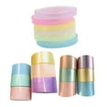 thumbnail image 1 of Cintas de bolas adhesivas,Cintas adhesivas de colores para juguetes educativos,Juguete sensorial colorido de la cinta rodante de la bola pegajosa,Cinta Adhesiva DIY 18 piezas 12 48 6 cm, 1 of 9