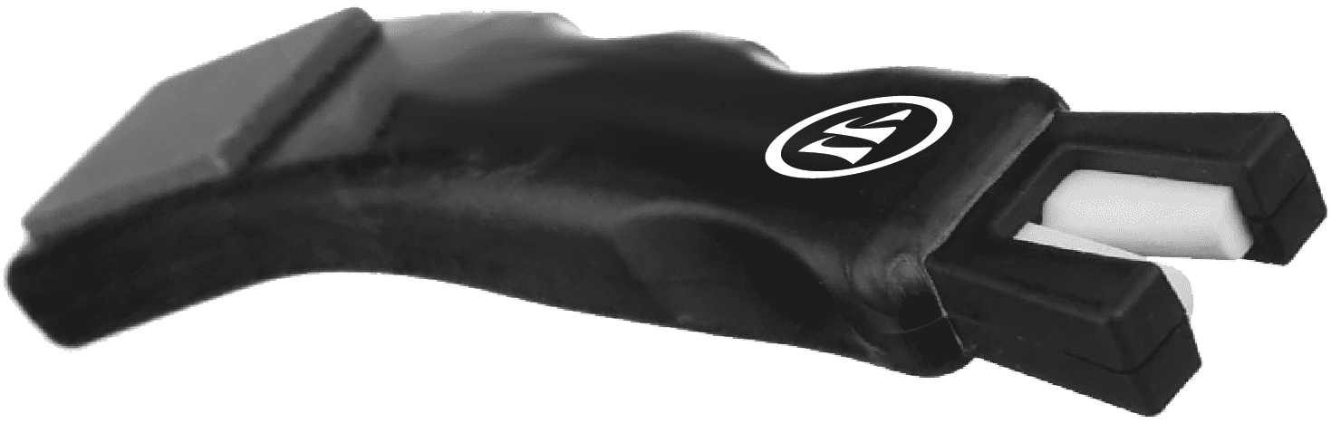 Warrior Y-Shaped Portable Hockey Skate Sharpening and Re-Edging Tool - Ceramic