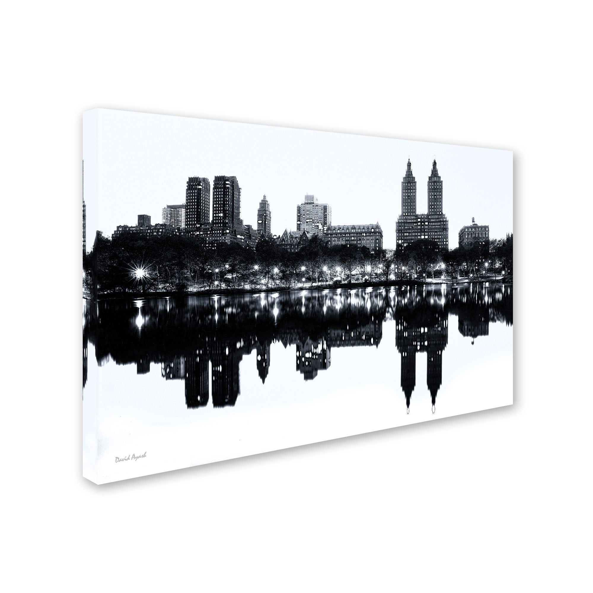 Trademark Fine Art "Central Park West II" Canvas Art by David Ayash