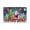 A, variant on 59x51'' Merry Christmas Party Banner Backdrop, Xmas Winter Elk Background Snowman Backdrop for Merry Christmas Party Decorations Supplies