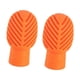 thumbnail image 1 of 2 piezas de amortiguadores para baquetas, puntas para baquetas, silenciadores, puntas para práctica de batería, percusión Naranja, 1 of 9