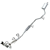 Complete Exhaust System Kit Compatible with Honda Accord 2008-2012 2.4L SEDA