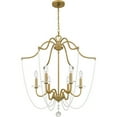 thumbnail image 5 of SDY5028AB Quoizel Lighting Sunday - 6 Light Chandelier In Traditional Style-31.5 Inches Tall and 28 Inches Wide     -Traditional Installation, 5 of 10