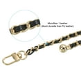 thumbnail image 4 of Uxcell 55 Inch Purse Chain Strap, Adjustable Handbag Chains Shoulder CrossBody Replacement for Bags, Light Gold/Black, 4 of 6