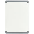 thumbnail image 2 of Oster Bergen 17x12 Inch Rectangular Plastic Cutting Board in White with Non-Slip Feet, 2 of 6