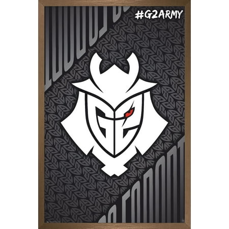 G2 Esports - G2 Army Wall Poster, 14.725" x 22.375" Framed