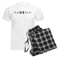 thumbnail image 6 of CafePress - Houston Men's Light Pajamas - Men's Light Loose Fit Cotton Pajama Set, 6 of 7