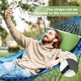 thumbnail image 3 of Almohada de camping UWILLION ultraligera inflable ergonómica verde, 3 of 6