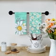 thumbnail image 2 of White Flower Spring Kitchen Towels Dish Towels Set of 2,Bloom Sign Hand Towels 18x26 Inch Drying Dishcloth,Farmhouse Home Seasonal Spring Decorations AD279, 2 of 6