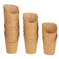thumbnail image 5 of Cups Paper French Holderfry Charcuterie Fries Cones Cup Kraft Snack Out Take Popcorn Container Box Cardboard Party Ice Cream, 5 of 5