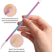 4 PCS Blackhead Remover Tool Kit, Tweezers Set for Face Defects, Blackhead Extractor tool for Face