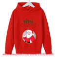 thumbnail image 3 of Christmas Hoodie Set Kids Clothes Girls Hooded Tracksuit Boys Santa Claus Sweatshirt 2pcs Children Stranger Things Clothing, 3 of 5