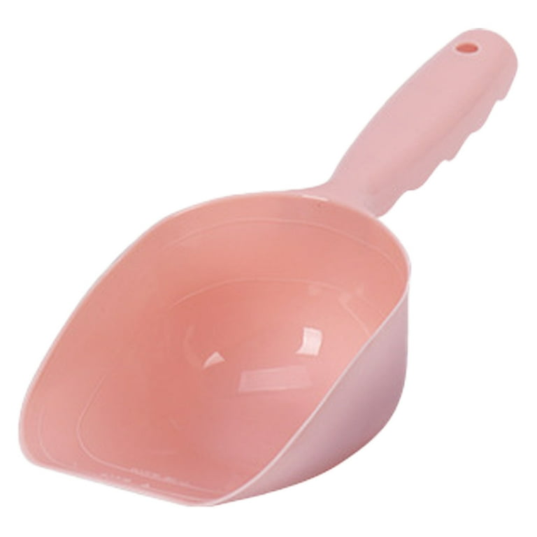 Multi-purpose Plastic Kitchen Scoops Pet Food Scoop Bar Scooper for  Canisters, Flour, Powders, Dry Foods, Candy, Pop Corn, Coffee Beans and Pet  Food,pink，G174159 