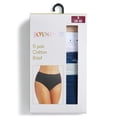 thumbnail image 3 of Joyspun Women's Cotton-Blend Brief Panties, 6-Pack, Sizes S-XXXL, 3 of 12