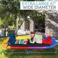 thumbnail image 5 of SereneLife Giant Platform Swing 67” Mega Swinging Kids Outdoor Glider, 5 of 8