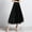 Black, variant on Women Mid Length Skirt Dance Party A Line High Waisted Skirt Holiday Party Pleated Half Skirts plus Size Mini Skirts Long Pleated Skirts for Women Winter Skirts for Women Sweat Skirt Mesh Skirt Flare