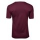 thumbnail image 2 of Tee Jays - Camiseta básica de manga corta con cuello redondo para hombre - 100% Algodón ringspun combed interlock (Vino), 2 of 3
