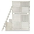 thumbnail image 3 of Summer Camp Stone Path White Complete Twin over Full Wood Bunk Bed, 3 of 7