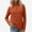 Orange, variant on Womens Long Sleeve Hoodless Casual Outwear & Jackets,Women Winter Jacket Solid Color Long Sleeve Fleece Like Jacket No Hood Casual Outerwear,Size XXL