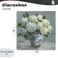 thumbnail image 4 of Stupell Industries Hydrangeas in Elegant Vase Canvas Wall Art, design by Nan, 4 of 8