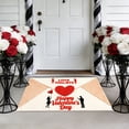 thumbnail image 4 of BotaniNest Valentine's Day Heart Envelope Design Soft Area Rug For Bedroom Living Room Floor Mat, 4 of 6