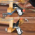 thumbnail image 4 of Soyo Heavy Duty Workbench Casters 3 Inch, 4 Piece, 4 of 7