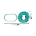 thumbnail image 3 of Three In One MultiFunction Silicone Bar Kitchen Bottle Min Eral Water Bottles Cap Opener Lovers Glass Cork for Bottle of Happy Opener One Open Drinker Portable Can Opener Handheld Can Opener Kitchen, 3 of 3