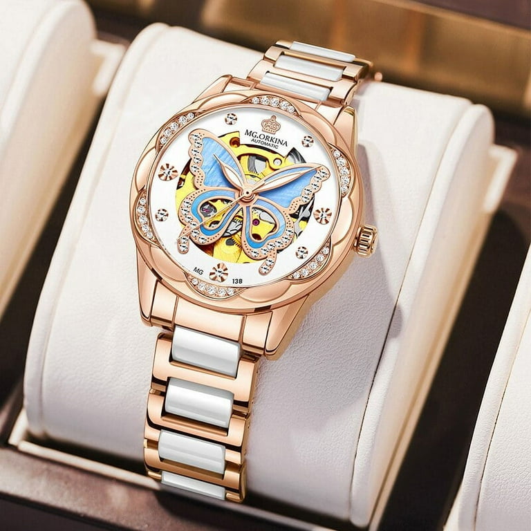 Automatic ladies wrist watch hotsell