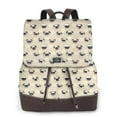 thumbnail image 1 of Balery Pug Dog Face Mochila de Cuero para Mujeres, Gran Capacidad, Bolsa de Viaje Multifuncional, Mochila de Cuero y Bolsa de Hombro para Mujeres, 1 of 4