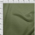 thumbnail image 2 of oneOone Polyester Lycra Fabric Leaves & Floral Block Print Fabric BTY 56 Inch Wide, 2 of 5