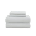 thumbnail image 3 of London Fog Solid Grey Twin Flannel Sheet Set, 3 of 4
