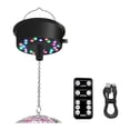 thumbnail image 1 of Motor de Bola de Discoteca Giratoria con Control Remoto, Espejo Giratorio con Luz LED de 23 Posiciones para Decoración del Hogar (Bola No Incluida), 1 of 5