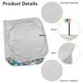 thumbnail image 6 of KUIFORTI Mandala Dragonfly Windshield Sun Shade for Women, Universal Car Front Window Covers for Car Accessories Sun Heat UV Rays Visor Protector for Cars SUV Truck, 6 of 6