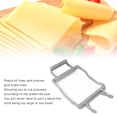 thumbnail image 2 of Manual Bread Cutter, Precise Grid Scale Lines Stainless Steel Wires Rust  Exquisite Workmanship High Strength Handheld Cheese Cutter  For Bananas, 2 of 7