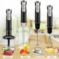 thumbnail image 3 of Hand Blenders, 5 in 1 Hand Blender, 800W Soup Blender with , 500ml Chopper and 600ml Blender BPA Free, 3 of 5
