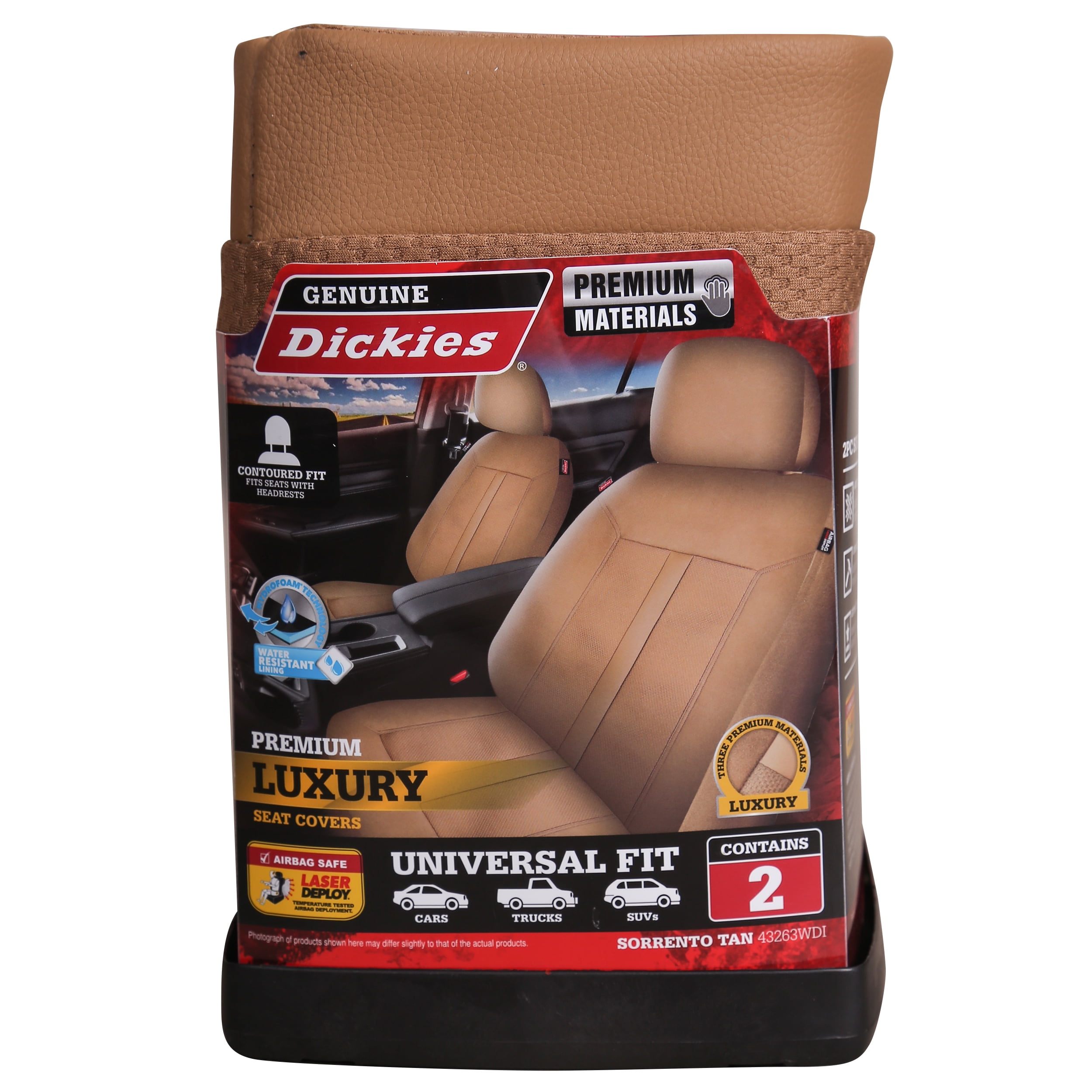 dickies back seat covers