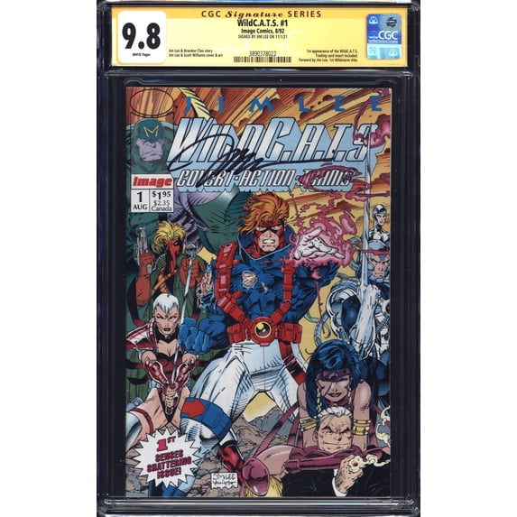 WildC.A.T.S. #1 - CGC 9.8 Comic Book