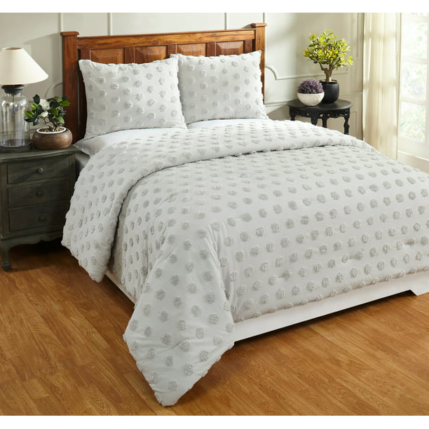 Better Trends Athenia Collection in Polka Dot Design 100% Cotton Tufted ...