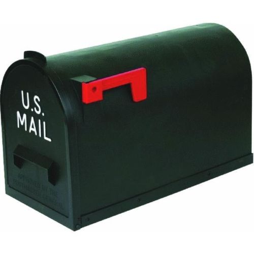 2 Black Rural Mailbox