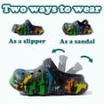thumbnail image 5 of Drecage Toddler Garden Clogs for Boys Girls Slip on Beach Sandals Kids, 5 of 7