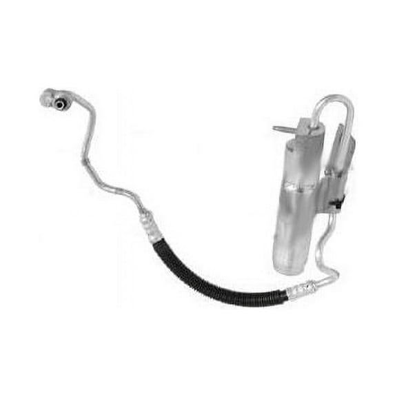 A/C Receiver Drier with Hose Assembly - Compatible with 2010 - 2020 Dodge Journey 2011 2012 2013 2014 2015 2016 2017 2018 2019