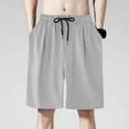 thumbnail image 2 of Mens Shorts Casual,Men's Shorts with Deep Pockets Loose Fit Casual Shorts for Running Workout Training Basketball,Shorts Men(Color:Grey,Size:4XL), 2 of 5
