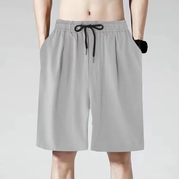 WILLBEST Pantalones Cortos para Hombre con Bolsillos Profundos, Holgados, Informales, para Correr, Entrenar, Baloncesto