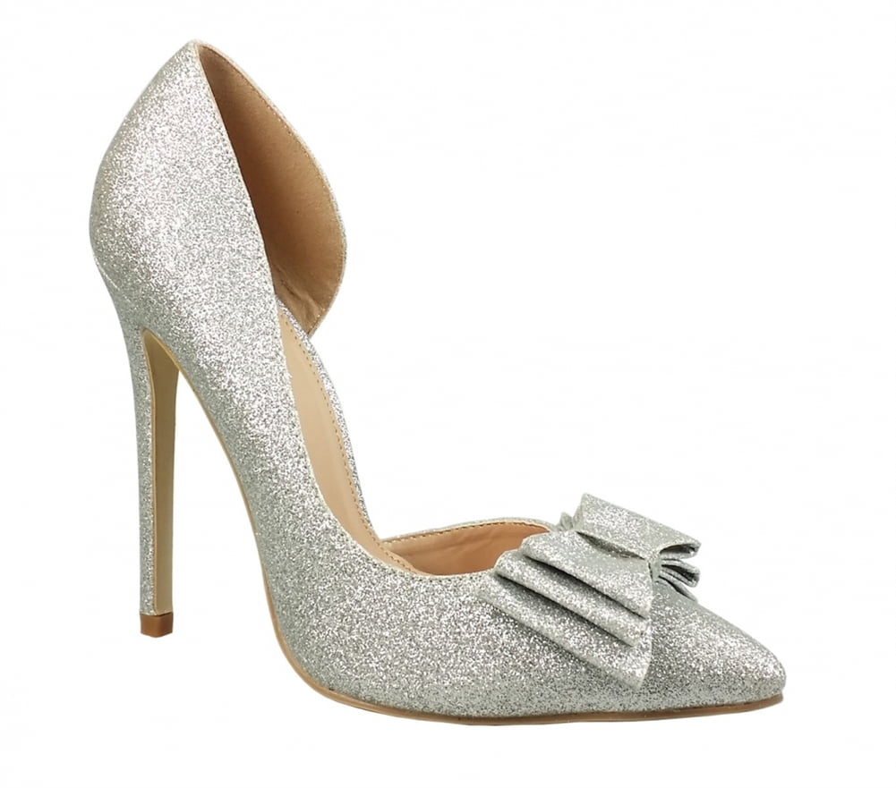 sparkly heels pumps