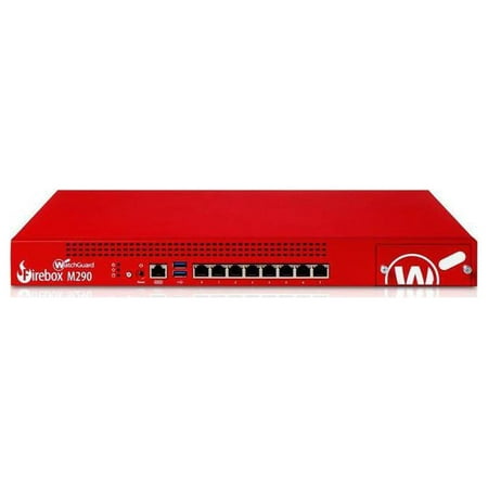UPC: 0654522065926 | WatchGuard Firebox M290 High Availability Firewall – 8 Port – 10/100/1000Base-T – Gigabit Ethernet – 8 x RJ-45 – 1 Total Expansion Slots – 1 Year Standard Support