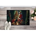 thumbnail image 2 of Doberman Pinscher and Santa Claus Doormat 27 in x 18 in, 2 of 5