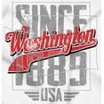 thumbnail image 2 of Washington Vintage Athletic Letters Men's Graphic T Shirt Tees Brisco Brands S, 2 of 4