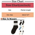thumbnail image 4 of DJN Women's Coral Velvet Socks Thick Cozy Home Socks with Cute Prints Non-Slip Winter Warm Mid-Crew Socks Black One Size, 4 of 8