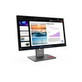 thumbnail image 2 of Lenovo ThinkVision P24Q-40 24" Class WQHD LED Monitor - 16:9 - Raven Black - 23.8" Viewable - In-plane Switching (IPS) Technology - WLED Backlight - 2560 x 1440 - 16.7 Million Colors - 300 Nit - 4 ..., 2 of 8